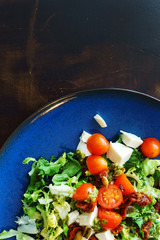 salad with feta