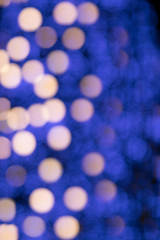 Blue bokeh for back ground