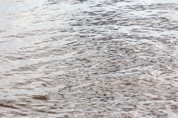 The surface of the sea view from a boat
