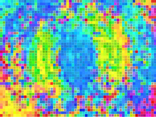 Abstract colorful graphic creative texture background for wallpaper design geometric stripes pattern fabric cloth backdrop lines square pixel mosaic decoration element