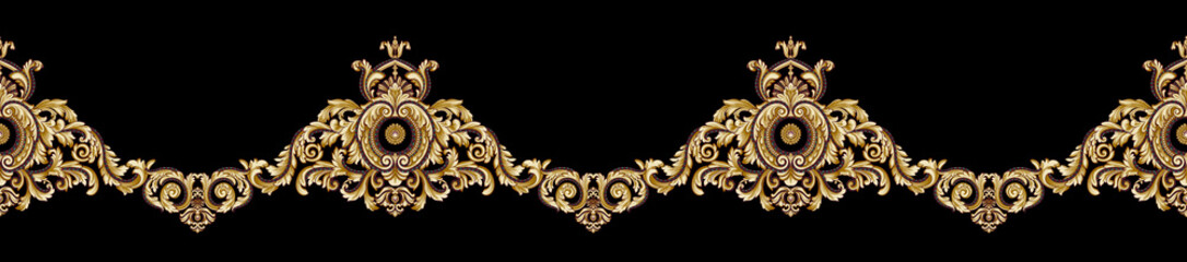 Decorative elegant luxury design.Vintage elements in baroque, rococo style.Design for cover, fabric, textile, wrapping paper .