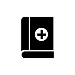 Medical Book Vector Glyph Icon