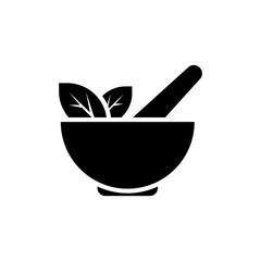 Herbal Medicine Vector Glyph Icon