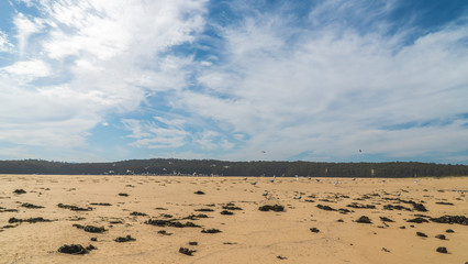 sand meeting the sky
