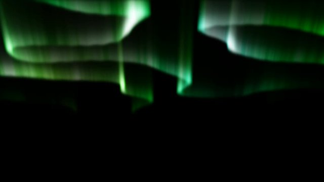 Northern Light Aurora 3D Animation Rendering