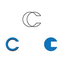 C Letter Logo Template