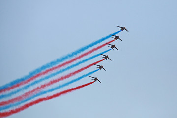 Show des avions de la Patrouille de France	