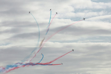 Show des avions de la Patrouille de France	