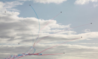 Show des avions de la Patrouille de France	