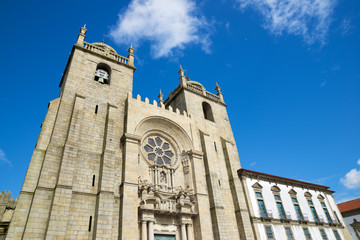 Fototapeta na wymiar Porto Cathedral view