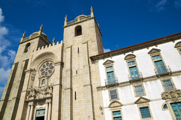 Fototapeta na wymiar Porto Cathedral view