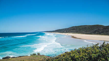 ocean meets the coast