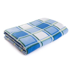 blanket or folded blanket on a background new.
