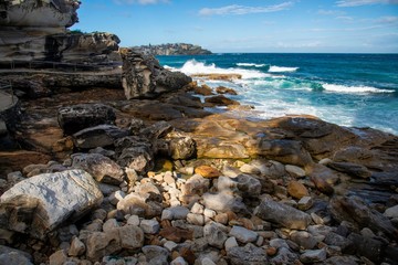 Fototapeta na wymiar Bondi beach in Sydney,Australia.