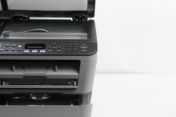 Close-up working printer scanner copier device - Image