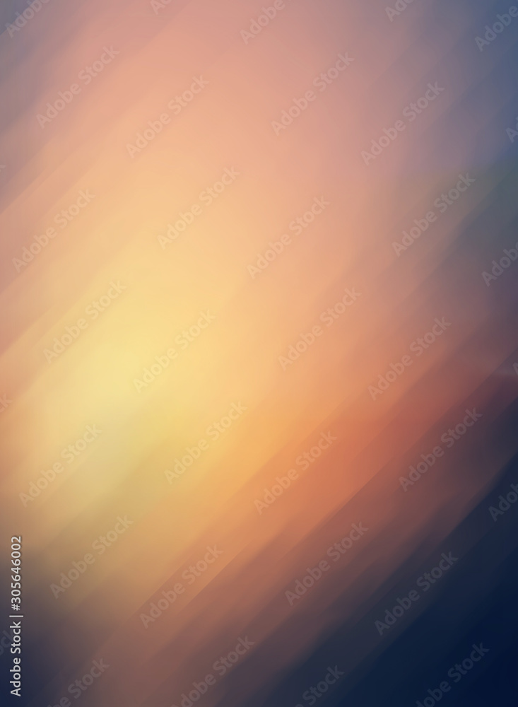 Wall mural digital soft blurred background