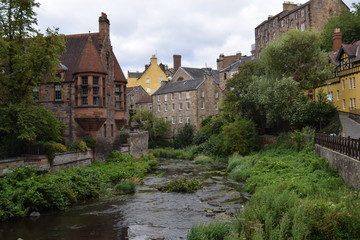 Fototapeta na wymiar Edinburgh - Dean Village
