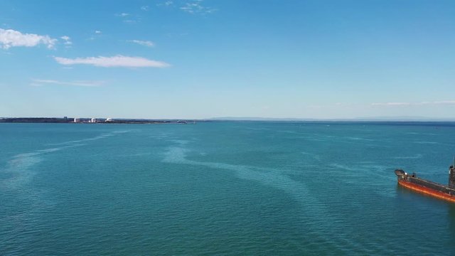 Submarine fly over in Hastings - Australia