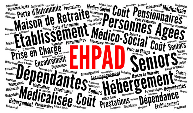 EHPAD nuage de mots