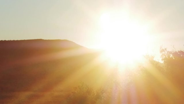Desert Sunrise. Location: Joshua Tree National Park, California. September Of 2018. 
