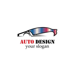 Car automotive logo vector