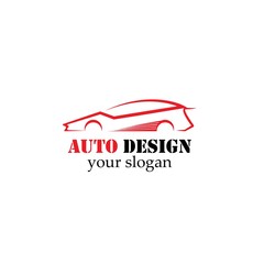 Car automotive logo vector