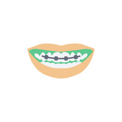 Braces Vector Flat Icon