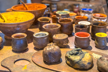 Oil paint pigments