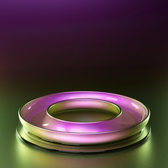 Elegant minimal background. 3d illustration, 3d rendering.