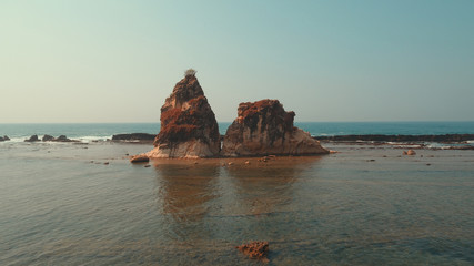 beautiful big brown stone