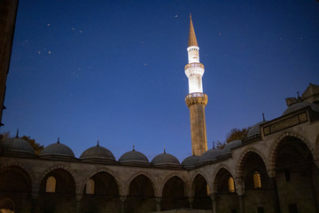 the mosque in istanbul