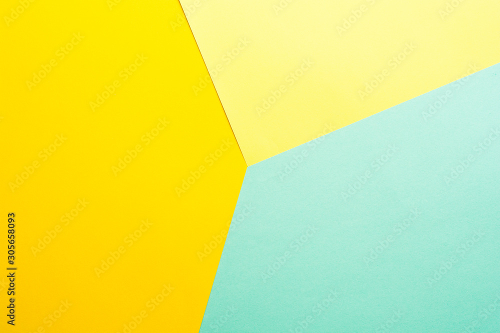 Poster paper empty background, geometrically located. color blank for presentations with copy space.