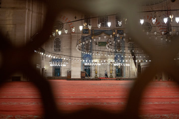 the mosque in istanbul