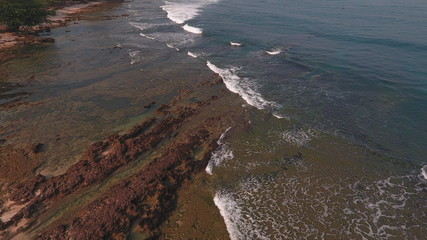 the coast with beautiful rocks
