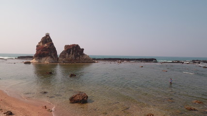 beautiful beach with calm water