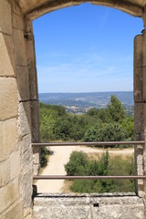Fototapeta premium Provencal mediterranean sunny paradise landscape 