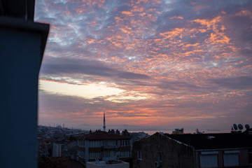 sunrise in İstanbul