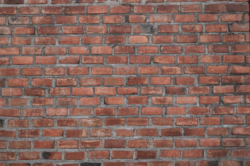 brick wall retro vintage background