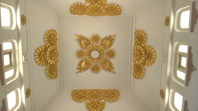 Roof Design with Plaster of Paris