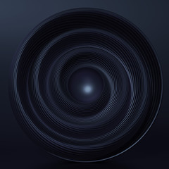 Geometric background. 3d illustration, 3d rendering.