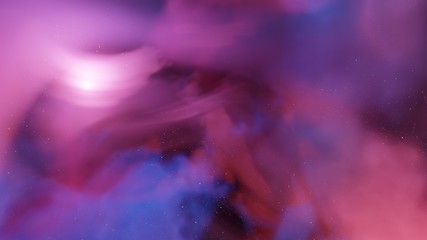Obraz na płótnie Canvas High Resolution Star Nebula Generated in a 3D Simulator
