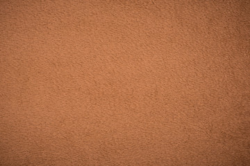 Fototapeta premium Brown fabric. Fabric texture background.