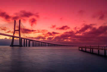 Ponte Vasco da Gama Lisboa Portugal