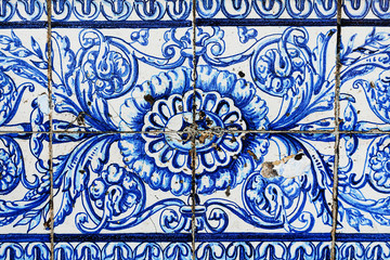 Great for textures Andalusia style wall Azulejos tiles background