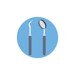 Dentist Tools Vector Icon