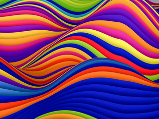 Abstract Striped Design