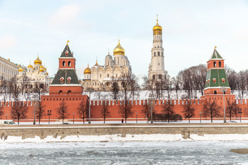 Fototapeta premium Moscow Kremlin, Moscow city, Russia