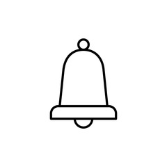 bell traditional line style icon