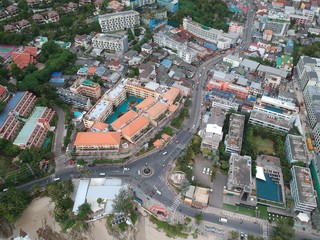 aerial View of Patong Phuket Thailand