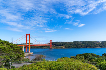 [長崎県]平戸島（平戸大橋）